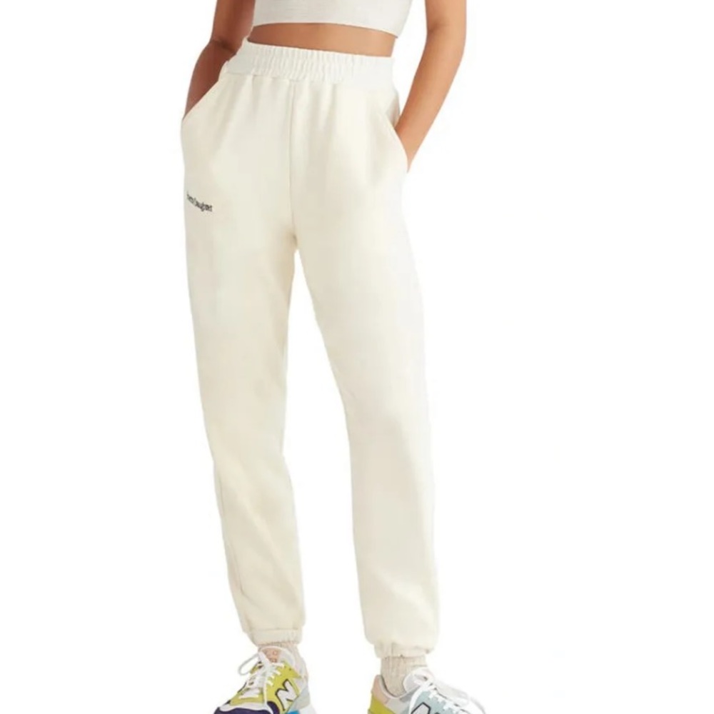 Favorite Daughter white sweatpants